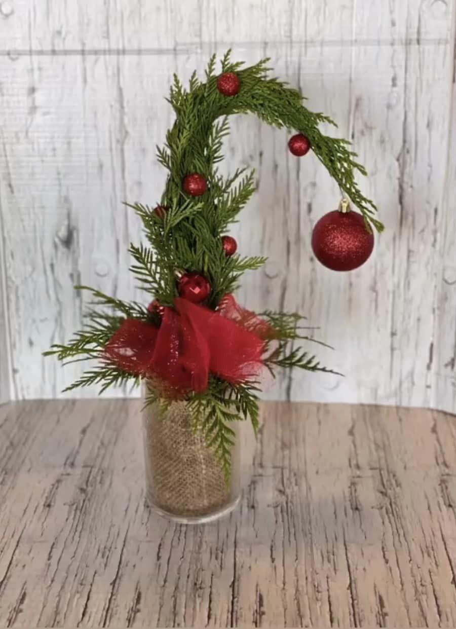 Red Grinch Tree